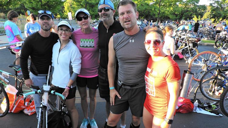 Thousands Participate In Naperville Sprint Triathlon (2016)